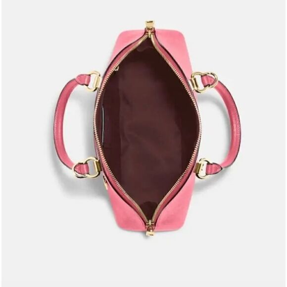 🆕🔥NWT! | Coach Katy Satchel Handbag Watermelon Msrp:$350.00 - Picture 3 of 4